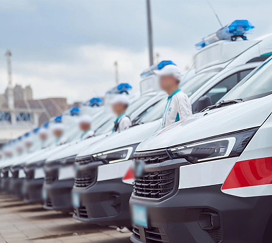 舟曲县服务车队展示